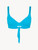 Underwired bikini top in turquoise with logo - ONLINE EXCLUSIVE_0