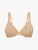 Nude lace and cotton underwired bra_0