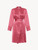 Silk short robe in wild orchid_0