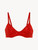 Red underwired bikini top_0