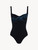 Swimsuit in black with dark blue embroidery - ONLINE EXCLUSIVE_0