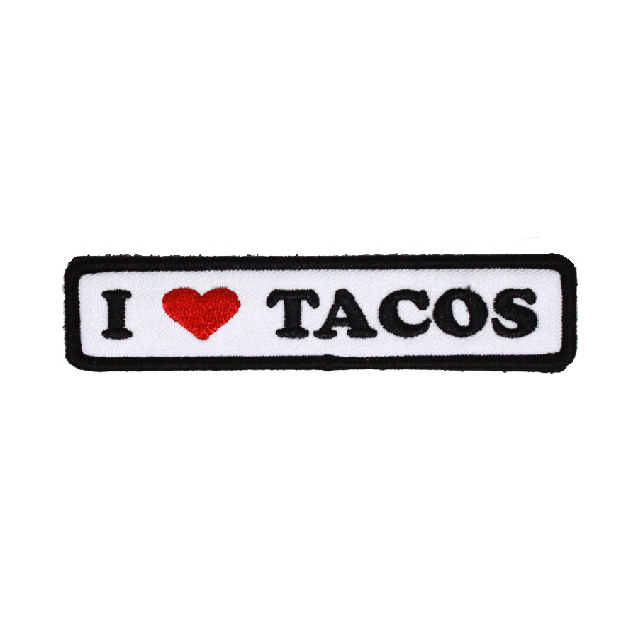 I Love Tacos Patch - Driff•Raff | Gift Shop