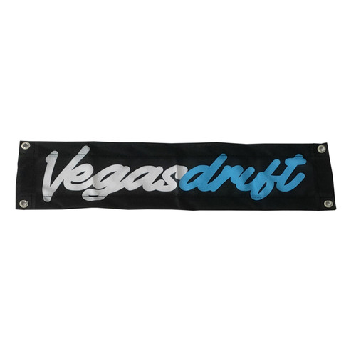 Mini Vegasdrift Cursive Flag | by Vegasdrift