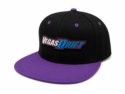 Vegas Drift Purple Bill Snapback