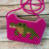 Beaded Alligator Purse, Kids