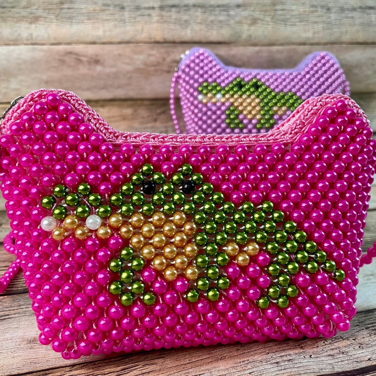 Women Shoulder Bag Pearl Purse Tote bag Handmade Tote Bag Weave Beaded Bag  Clutch Evening Party Bag: Handbags: Amazon.com