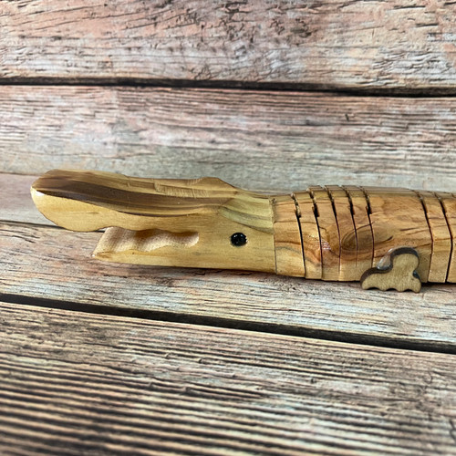 Wooden Flex Alligator