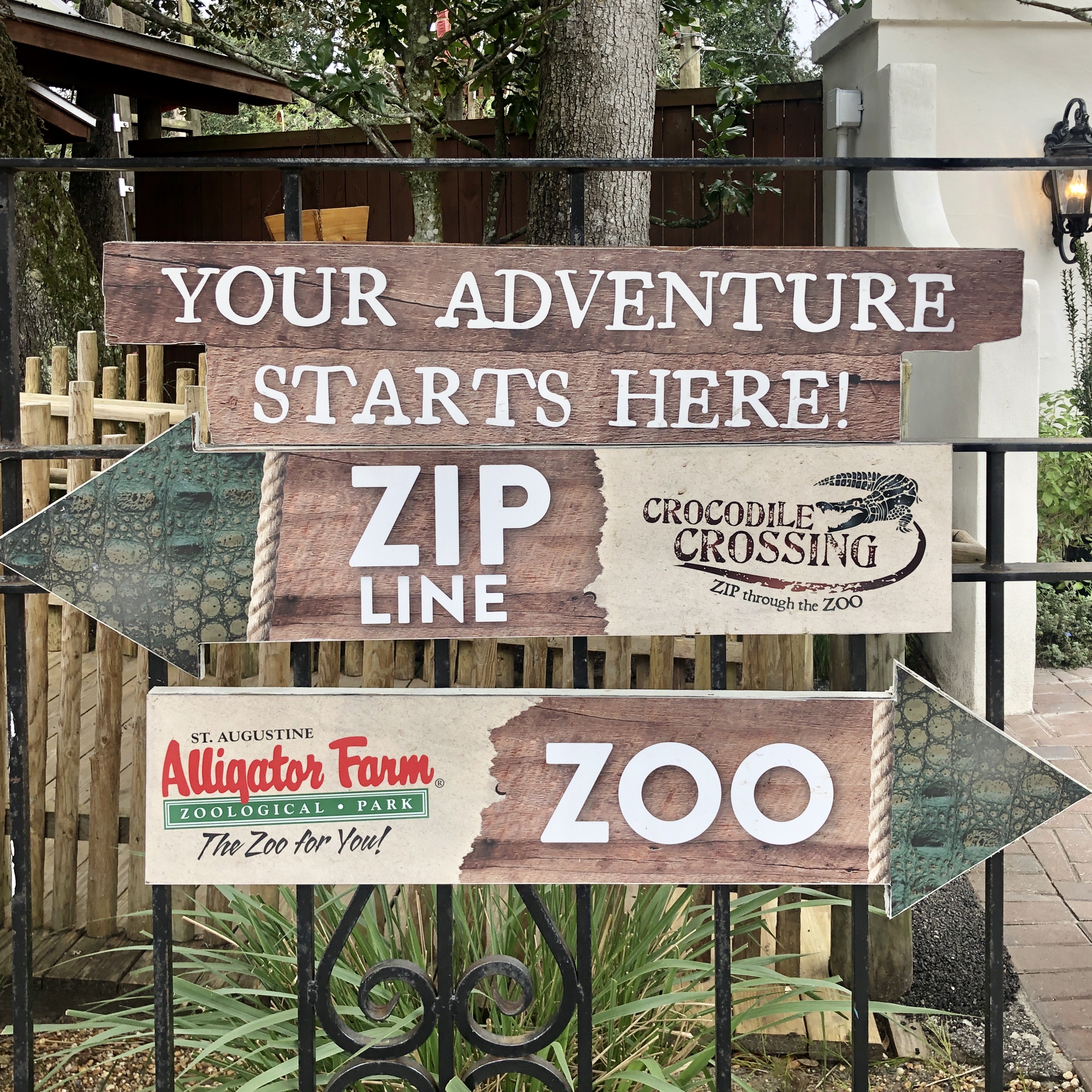 Zip the Zoo: Experience Crocodile Crossing! - St.Augustine