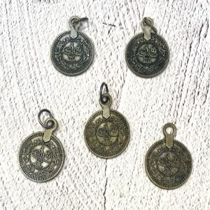 Antique Brass Ottoman Coin Charms - 30 Pack | Just Ship It Shop