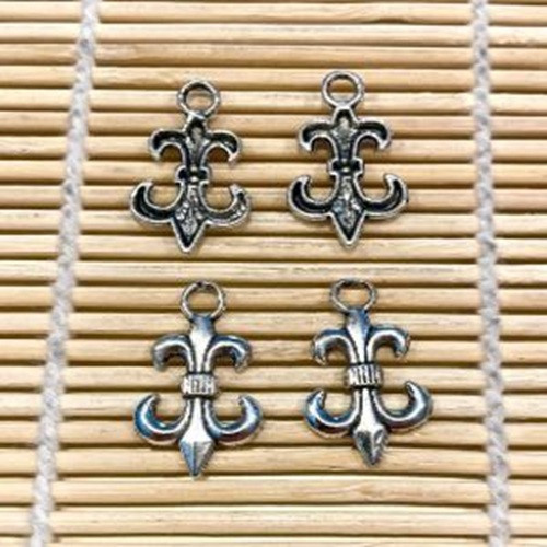 Antique Silver Anchor Charms (10 Pcs) - Nautical Jewelry Supplies