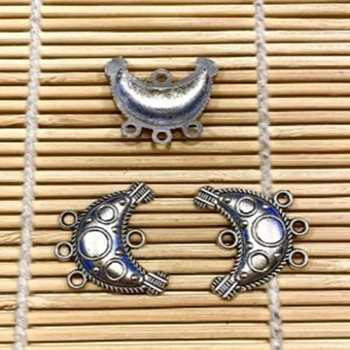 Crescent Moon Shaped Connectors (13 Pack) | Jewelry Findings