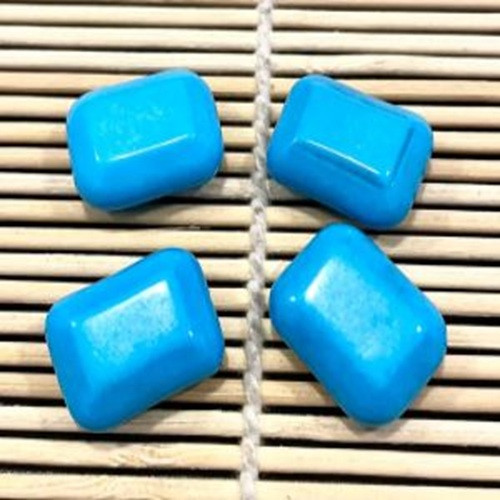 Blue Howlite Drilled Stones (Pack of 5) | Just Ship It Shop