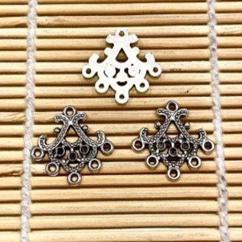5-Prong Jewelry Connectors (17 Pack, 20x22mm) | Just Ship It Shop