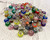 Large Hole European Style Beads - 100 Pack Mixed Acrylic & Glass (5mm Hole)