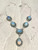 Handcrafted 925 Sterling Silver Milky Opalite Statement Necklace – Artisan Boho Jewelry