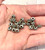 Antique Silver Metal Rondelle Spacer Beads (7x4mm, 2mm Hole) - 88 Pack