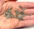 Barrel Beads Antique Silver 7mm (Pack of 50)