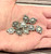 Antique Silver Shield Spacer Beads (14mm, 10 Pack) | Just Ship It Shop