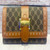 Women's Brown Studded PU Leather Wallet – Continental Fold-Over Design
