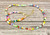 Colorful Glass Bead & Baroque Pearl Necklace (Adjustable 16.5"-18.25")