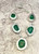 Handcrafted Green Solar Quartz Statement Necklace – 925 Sterling Silver – 19.75"