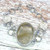 Rutilated Quartz Statement Bracelet | Sterling Silver | Just Ship It Shop
