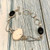 Artisan 925 Sterling Silver White Buffalo Turquoise & Black Onyx Toggle Bracelet