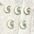 Resin Moon Cabochons Flat Back Glue On (7 Pack) | Just Ship It Shop