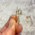 Kidney Ear Wires 35mm | Gold Plated CZ Accent Earring Hooks (20 Pack)