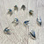 Silver Tulip Bead End Caps (30 Pack) | Jewelry Findings