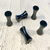 Hematite Bamboo Shape Column Beads (19mm x 6mm) - 9 Pack | Just Ship It Shop