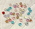 Glass Heart Beads 6mm (Multi-Color Pack of 24) | Just Ship It Shop