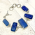 Handcrafted Natural Lapis Lazuli Sterling Silver Link Bracelet – Wisdom & Truth Statement Jewelry