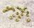 130 Pack Gold 6mm Round Cloisonne Beads – Handmade Floral Enamel Jewelry Making Spacer Beads with 1mm Hole ($25.00 Lot)