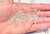 Vintage Swarovski 5301 4mm Bicone Crystals, AB Finish (100-Pack) - 0.8mm Hole