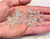 Swarovski Crystal Bicone Beads 6mm Vintage Style 5301/5328 AB Finish, Pack of 100 — Choose Color
