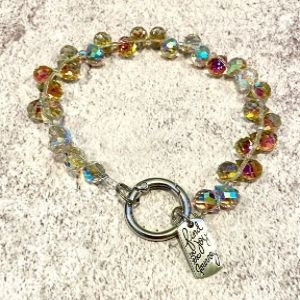 Crystal Beaded Phone Wrist Strap (Choose Your Color)