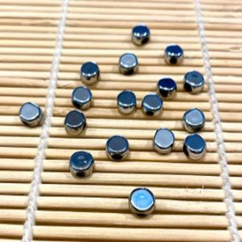 6mm Silver Metal Spacer Beads (Pack of 25) | Just Ship It Shop