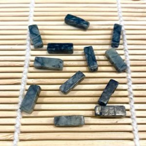 Natural Jasper Rectangle Stone Beads (Pack of 30) | Just Ship It Shop