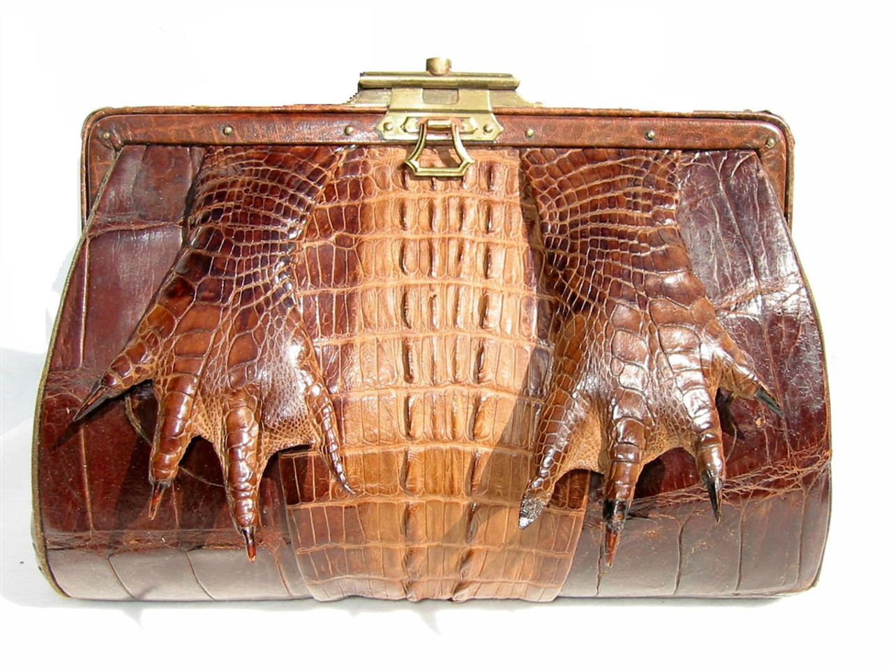 Black Genuine Crocodile Alligator Leather Skin Crossbody Bag Men's Shoulder  Bags | eBay