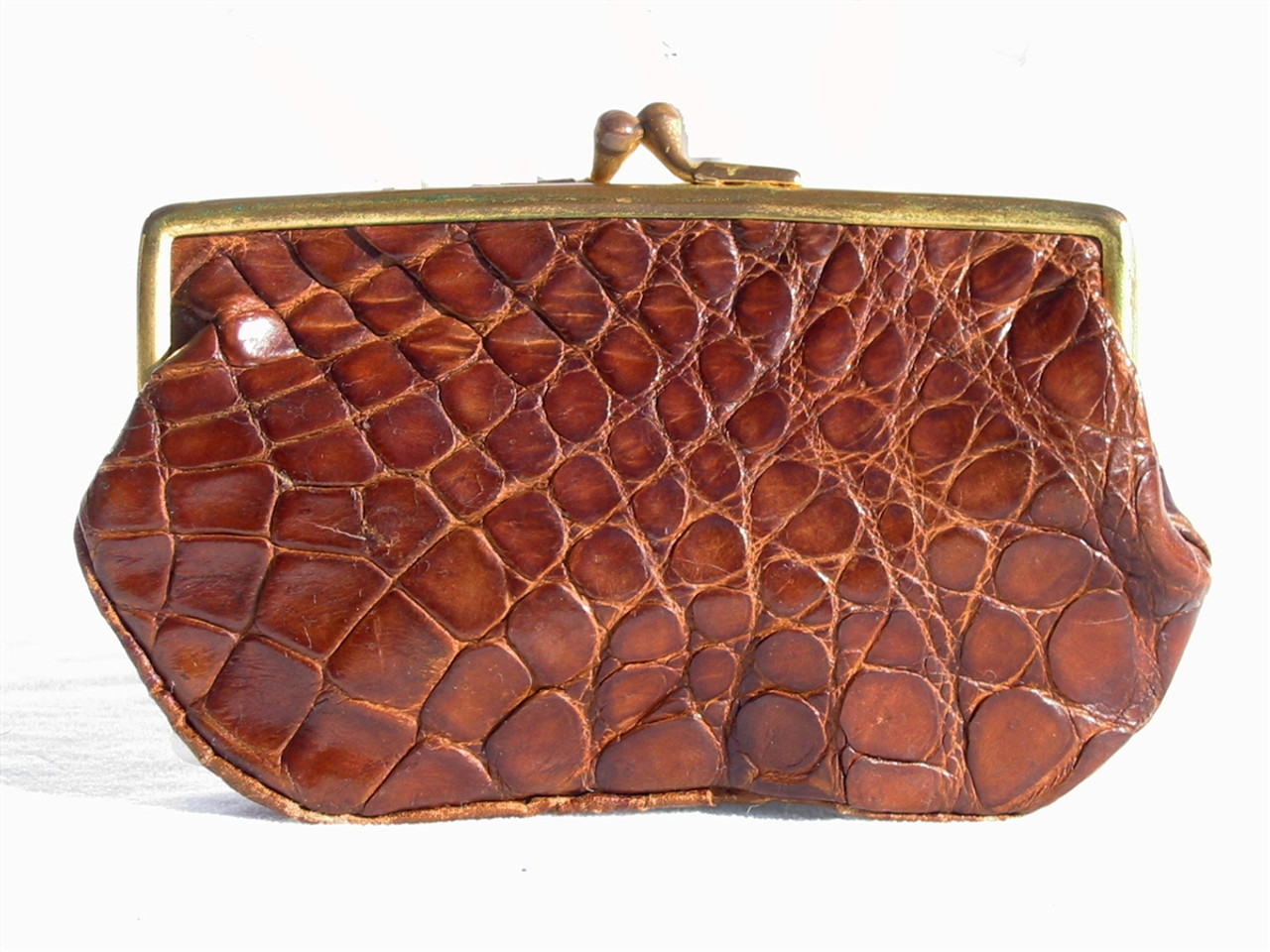 Vintage 1950s/60s Alligator Leather Purse Handbag - Etsy