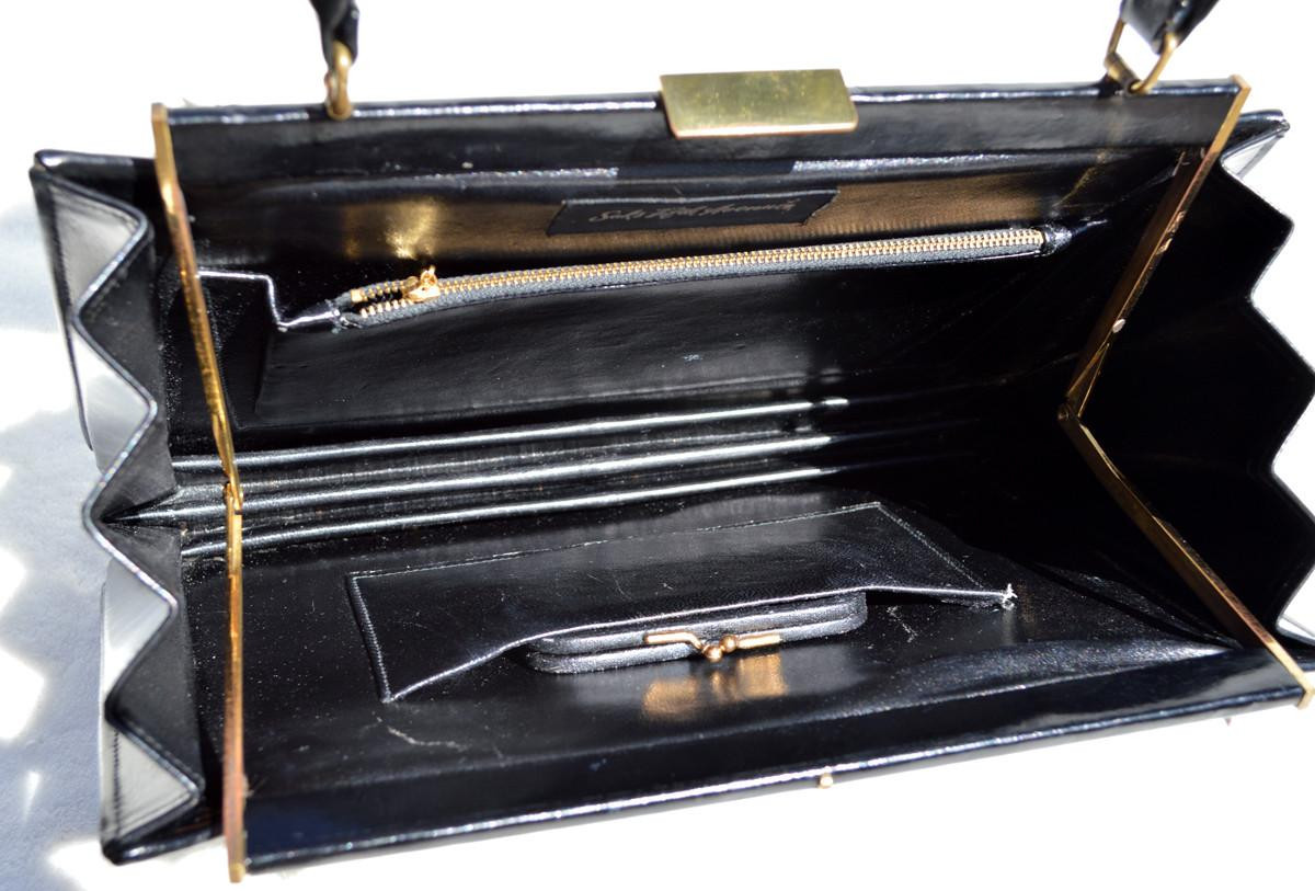 1950's-60's GENUINE EXOTIC FUR & Leather Handbag - SAKS FIFTH