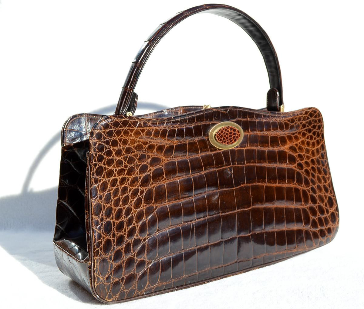 1950's-60's Chocolate Brown 13.5