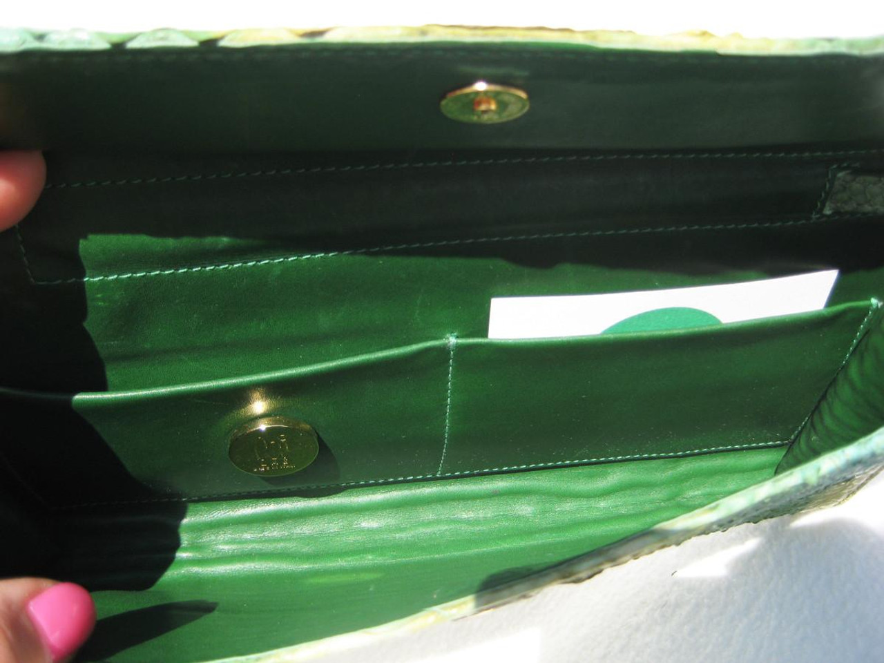 バッグ 00s archive python lether gimmick bag xxl-early-2000s-turquoise-