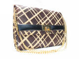  MOSKOWITZ 1950's-60's PONY SKIN Fur Clutch Shoulder Bag 
