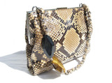  Early 2000's PYTHON Snake Skin Handbag - KOTUR 