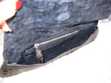 Long 14" ROCKSTAR Charcoal *GRAY*Hornback CROCODILE TAIL Clutch 