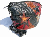  Funky CARLO FIORI 1980's KARUNG & COBRA Snake Skin Shoulder Bag 