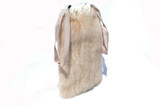  Blonde 1940's GENUINE MINK FUR & Leather Drawstring Purse 
