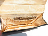  STUNNING 1960's BOA Snake Skin CLUTCH Bag w/Card Case 